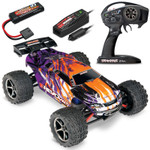 Traxxas 1/16 E-Revo VXL Brushless 4WD RTR RC Monster Truck w/TSM, ID Battery & Quick Charger