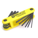 Bondhus Gorilla Grip Wrench Set - 5/64 to 1/4 Inch