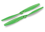 Traxxas Aton Rotor Blade Set (2) (Green) w/Screws