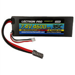 Lectron Pro 7.4V 4600mAh 35C LiPo with Traxxas Plug