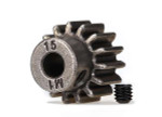 Traxxas X-Maxx 15-Tooth Pinion Gear 1.0 Mod, 5mm Bore