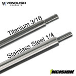 Vanquish Axial Yeti 3/16 Titanium Rear Upper Suspension Link Kit