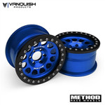 Vanquish Method 2.2 Race Wheels 105 Blue/Black Anodized