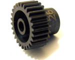 Hot Racing 26-Tooth 48P Hardened Steel 1/8 Bore Pinion Gear