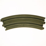 AFX HO Slot Car 12-Inch Radius 1/8 Curve Track Section - BULK