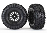 Traxxas TRX-4 Pre-Glued Canyon Tires & 1.9 Wheels (S1 Compound)