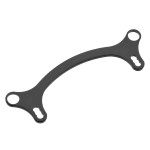 Axial Steering Rack Aluminum Black EXO AX30409