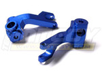 Integy Aluminum Front Steering Blocks (Blue): Jato 2.5 & 3.3