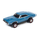 Auto World Blue 1969 Dodge Charger Thunder Jet Ultra-G HO Slot Car