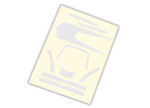 Traxxas Aton White High Visibility Decal Set