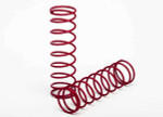 Traxxas Red Front Springs (2) for Long Ultra Shocks