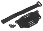 Traxxas TRX-4 Ford Bronco Battery Plate, Strap & 3x8 Flathead Screws (4) (requires #8072 inner fenders)