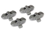 Traxxas Unlimited Desert Racer Grey Front/Rear Brake Calipers (4)