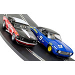 Scalextric 1/32 Camaro v Mustang American Classics ARC One Slot Car Set