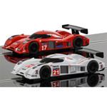Scalextric 1/32 Le Mans 24h LMP 17 v LMP 21 Slot Car Set
