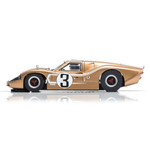 Scalextric Ford GT MKIV n.3 Gold 24h Le Mans 1967 1/32 Slot Car