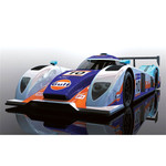 Scalextric Team Gulf Racing LMP 1/32 Slot Car