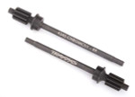 Traxxas TRX-4 Rear HD Machined Axle Shafts & Portal Drive Input Gears