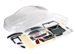 Traxxas Cadillac CTS-V Clear Body w/Mirrors, Spoiler, HW & Decals for 4-Tec 2.0