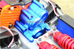 GPM Blue Aluminum Center Gearbox for E-Revo 2.0