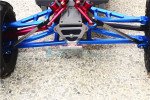 GPM Green Complete Aluminum Suspension Arm Set for E-Revo 2.0