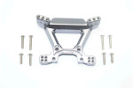GPM Silver Aluminum Front Shock Tower for Rustler 4x4