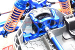 GPM Blue Aluminum Motor Mount for Rustler 4x4 & Slash 4x4 LCG