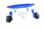 GPM Blue Aluminum Adjustable Wheelie Bar for Rustler 4x4