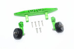 GPM Green Aluminum Adjustable Wheelie Bar for Rustler 4x4