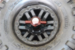 GPM Blue Aluminum Spare Tire Locking Nut for TRX-4