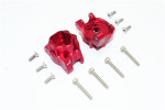 GPM Red Aluminum Rear Portal Drive Axle Mount for TRX-4
