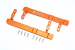 GPM Orange Aluminum Side Step Rock Sliders for TRX-4