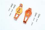 GPM Orange Aluminum Front Portal Drive Caster Blocks for TRX-4