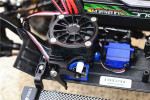 GPM Gunmetal Aluminum ESC Cooling Fan & EZ On/Off Switch for TRX-4