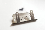 GPM Stainless Steel Front/Rear Lower Bumper/Chassis Skid Plate for TRX-4