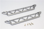 GPM Gunmetal Aluminum Chassis Nerf Bars for X-Maxx