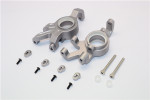 GPM Gunmetal Aluminum Front Steering Blocks & Pin Retainers for X-Maxx