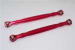 GPM Red Aluminum Front Steering Toe Links for X-Maxx