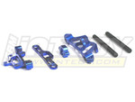 Integy Aluminum Rear Body and Pin Mount (Blue) (must use w/INTT3140): Revo 2.5 & 3.3