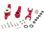 GPM Red Aluminum Steering Bellcrank Assembly & Servo Saver for X-Maxx