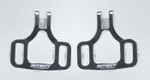 Integy Heavy Duty Aluminum Castor Blocks (2) (Silver): Savage X