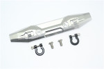 GPM Aluminum Front Bumper w/D-Rings for E-Revo 2.0 (Silver)