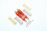 GPM Aluminum Front Adjustable Shocks for 4x4 Slash Rustler Stampede (Orange)