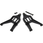 Hot Racing Black Aluminum Front Lower Arms for Traxxas UDR