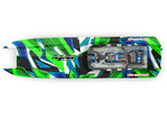 Traxxas DCB M41 40-Inch Brushless Catamaran Ready-to-Race Boat - Top Down View