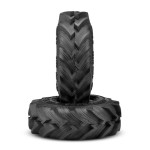 JConcepts Fling King Blue Compound Tires (2) for Dragon 2.6 Wheel