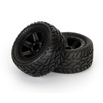 Pro-Line 1/16 Dirt Hawg I Tires on Desperado Wheels for 1/16 E-Revo Summit