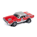 Auto World Thunderjet R24 Trans America 1967 Mercury Cougar - Dan Gurney HO Slot Car