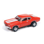 Auto World Thunderjet R25 1970 Chevy Chevelle SS Red HO Slot Car