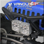 Vanquish Rigid Industries Q-Series LED Lights Black Anodized